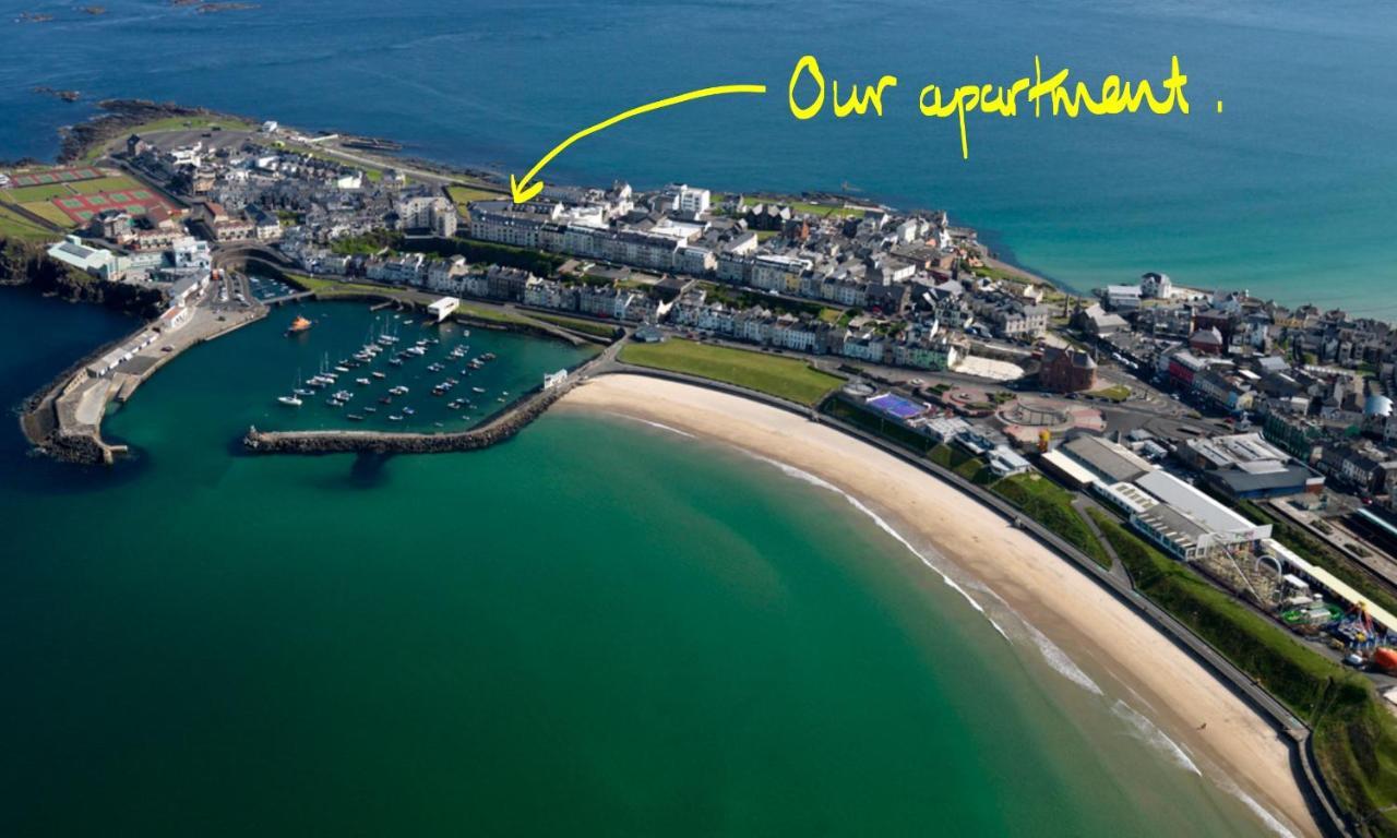 Apt3, No 2 Antrim Gardens, Portrush With Seaview المظهر الخارجي الصورة