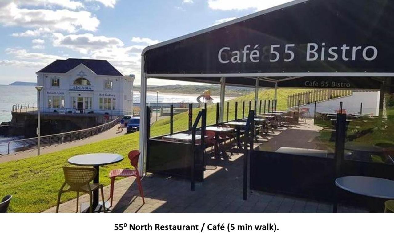 Apt3, No 2 Antrim Gardens, Portrush With Seaview المظهر الخارجي الصورة