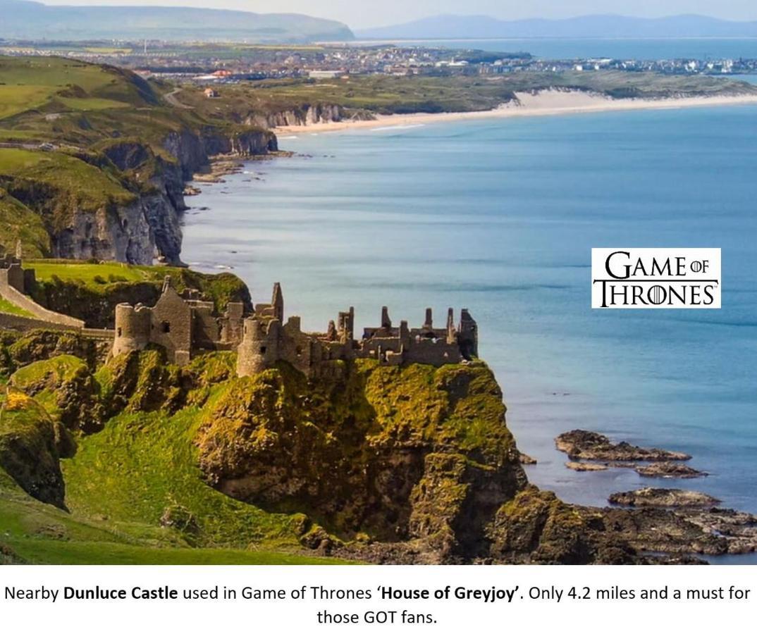 Apt3, No 2 Antrim Gardens, Portrush With Seaview المظهر الخارجي الصورة