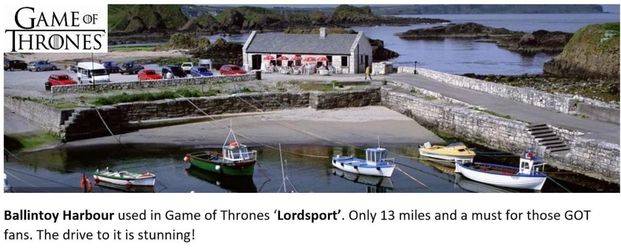 Apt3, No 2 Antrim Gardens, Portrush With Seaview المظهر الخارجي الصورة