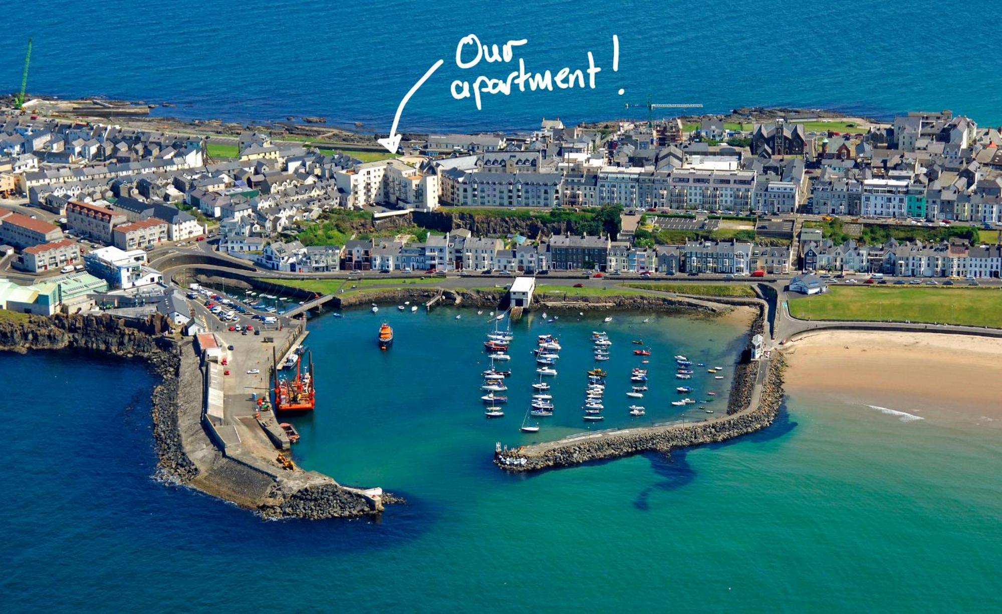 Apt3, No 2 Antrim Gardens, Portrush With Seaview المظهر الخارجي الصورة